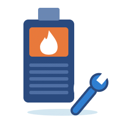 furnace installation icon