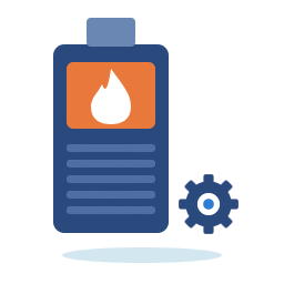 furnace maintenance icon